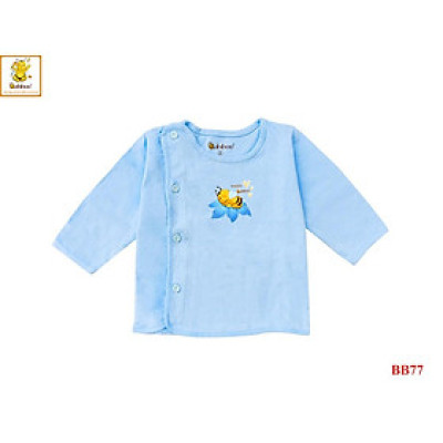 Bộ sơ sinh 100% cotton bác sĩ quần dài mặc bỉm BABIBOO - BBC20
