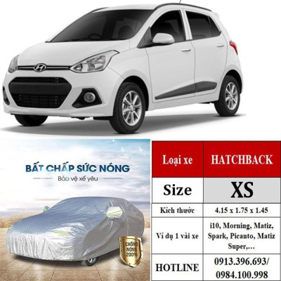 Bạt phủ xe hơi, ô tô tráng nhôm cao cấp cho xe 4,5,7, bán tải dành cho các hãng xe: Toyota-Hyundai-Ford-Mazda-Kia,...