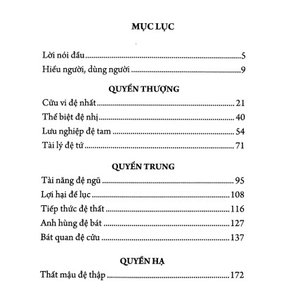 Minh Triết Phương Đông - Hiểu Người Để Dùng Người