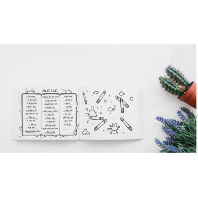 Sách - Tô Màu Cuộc Sống Muôn Màu Cùng Bu + Tô Tuổi Thơ Vẽ Vụ Cười   - Combo 2 Cuốn - Việt Thư