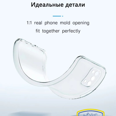 Ốp lưng dành cho OPPO Reno5 silicon TPU dẻo trong suốt dày dặn chống sốc, chống xước cao cấp - Hàng chính hãng 