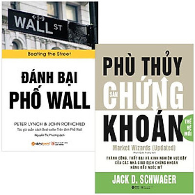 Combo Sách Đánh Bại Phố Wall + Phù Thủy Sàn Chứng Khoán (Bộ 2 Cuốn)
