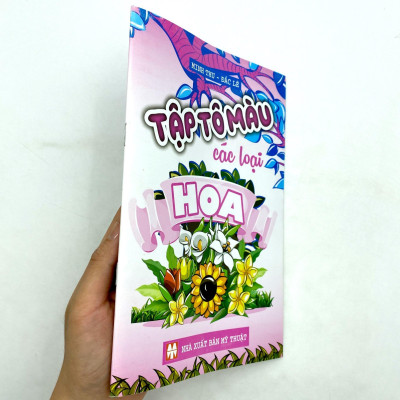 Tập Tô Màu Các Loại Hoa