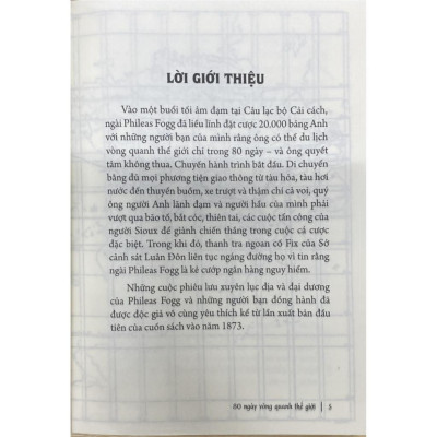 Sách - 80 Ngày Vòng Quanh Thế Giới - Bìa Cứng - Jules Verne - Minh Thắng