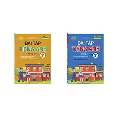 Sách - Global Success - Bài Tập Tiếng Anh Lớp 7 - Có Đáp Án - Combo 2 Tập - Minh Thắng