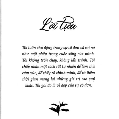 Vẻ Đẹp Của Sự Cô Đơn - Tặng Kèm Bookmark