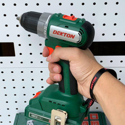 MÁY KHOAN VÍT DÙNG PIN 21V 50Nm SỬ DỤNG CHÂN PIN PHỔ THÔNG DEKTON M21-D1050BL - HÀNG CHÍNH HÃNG