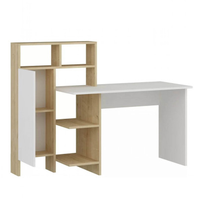 Bàn liền giá sách đa dạng thiết kế đẹp SMLIFE Duskmon