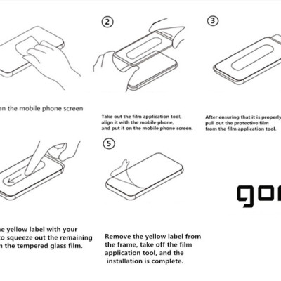 Kính Cường Lực AG Kính Mờ Chống Bám Vân Tay GOR cho iPhone 17 Pro Max - Hàng Chính Hãng