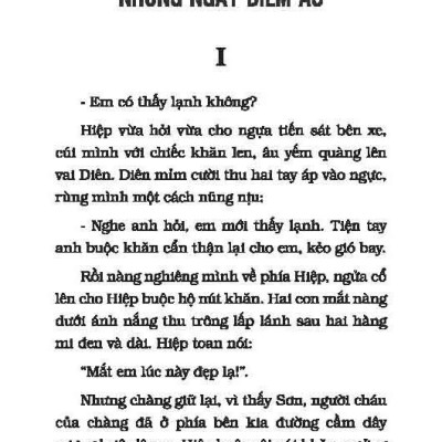 Sách - Tuyển Tập Truyện Ngắn - Những Ngày Diễm Ảo (In Theo Bản Phượng Giang 1973)