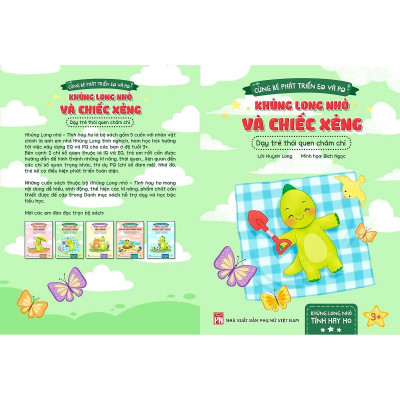 Sách - Cùng Bé Phát Triển EG Và PG - Khủng Long Nhỏ Và Chiếc Xẻng - NXB Phụ Nữ