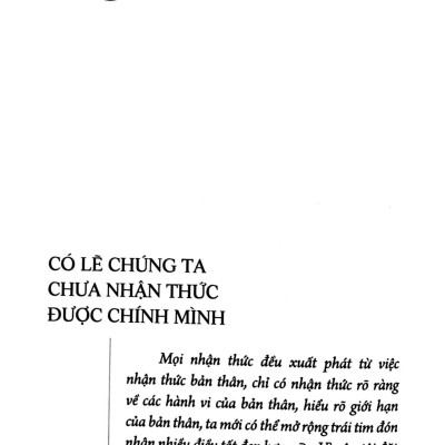 Thoát Khỏi Bẫy Nhận Thức