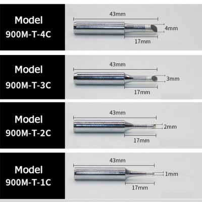 Đầu mũi hàn 900M-T nhật bản cho trạm hàn 936 hàng cao cấp