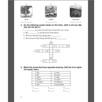 Sách - Bài Tập Từ Vựng Tiếng Anh Lớp 5 - Dùng Chung Các Bộ SGK Hiện Hành - Hồng Ân