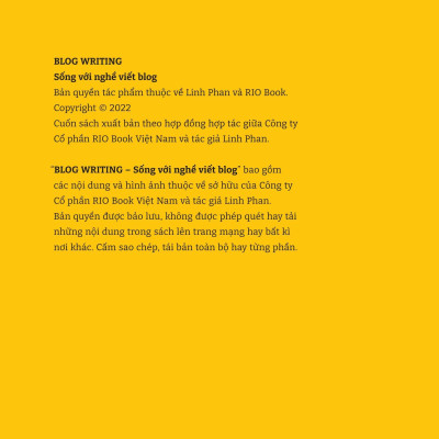 Blog Writing - Sống Với Nghề Viết Blog