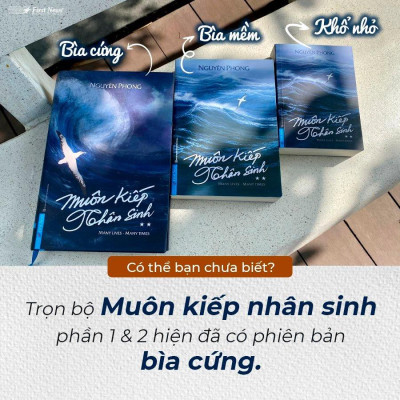 Sách Combo Muôn Kiếp Nhân Sinh Phần 1 + 2 Bìa Mềm Nguyên Phong First News