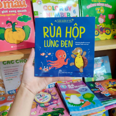 Thiên Nhiên Kỳ Thú - Rùa Hộp Lưng Đen