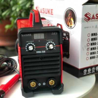 Máy hàn que điện tử MOSFET Sasuke MMA-250 ( Hàn que 1.6-5.0mm, hàn liên tục que 4.0mm)- Hàng chính hãng