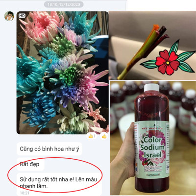 NƯỚC MÀU NHUỘM HOA LAN CHẬU DẠNG NƯỚC MÀU "ĐẶC BIỆT" CHAI 1L CÔNG NGHỆ ISRAEL GIÚP ĐỔI MÀU LAN HỒ ĐIỆP TRỒNG CHẬU (CHAI 1L NHUỘM TRÊN 300 CHẬU)