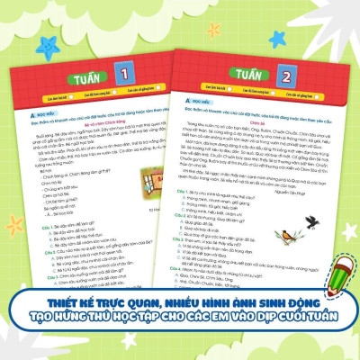 Sách - Phiếu Bài Tập Cuối Tuần Tiếng Việt Lớp 2 - Megabook