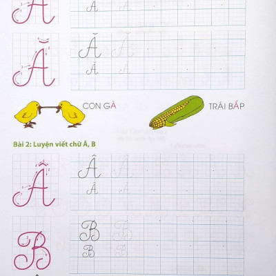 Tập Viết Chữ Hoa Lớp 1