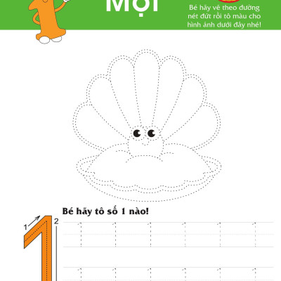 Sách - Rèn Luyện Kỹ Năng Cầm Bút Cho Trẻ - Tô Nét Số Đếm