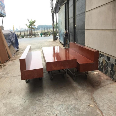 Bộ Bàn Ghế Có Tựa K3 Gỗ Xoan Đào