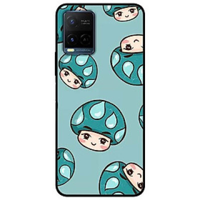 Ốp lưng dành cho Vivo Y21 - Vivo Y21s mẫu Nấm Xanh