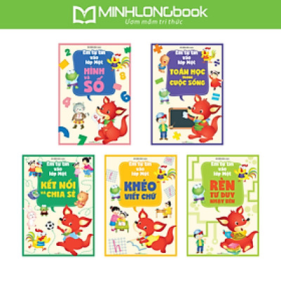 Sách: Combo Em Tự Tin Vào Lớp Một (5 Cuốn)