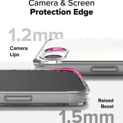 Ốp lưng cho iPhone 16e RINGKE Fusion - Hàng Chính Hãng