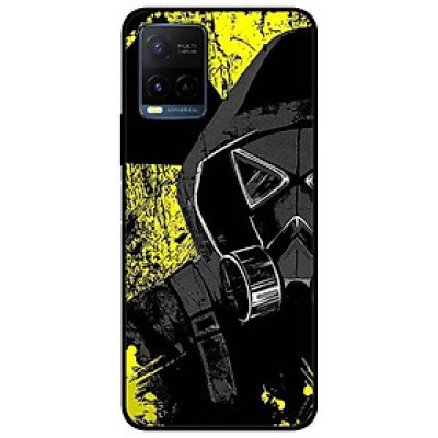 Ốp lưng dành cho Vivo Y21 - Vivo Y21s mẫu Bịt Mắt Vàng Đen