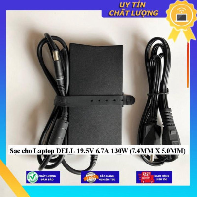 Sạc cho Laptop DELL 19.5V 6.7A 130W (7.4MM X 5.0MM) - Hàng Nhập Khẩu New Seal