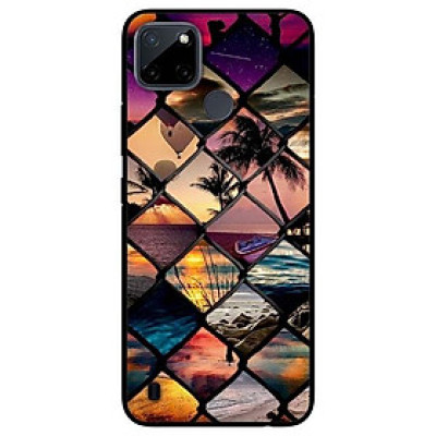 Ốp lưng dành cho Realme C21Y - C25Y mẫu Khung Ảnh Qua Lưới