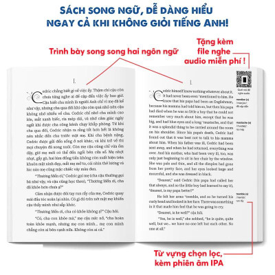 Sách - Little Lord Fauntleroy - Công Tử Mồ Côi - Song Ngữ Việt-Anh