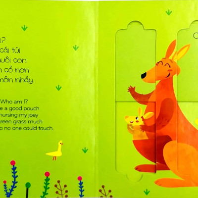 Chuyển Động Ghép Hình - Slide And Play - Thế Giới Động Vật - Animals (Tái Bản 2023)