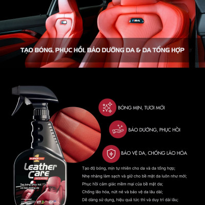 Dung Dịch Chăm Sóc Da Nội Thất SUPERONE Leather Care - Interior SOUTHWALL A102