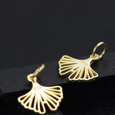 Combo 2 cái charm bạc đuôi cá mạ vàng 24k - Ngọc Quý Gemstones