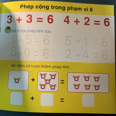 Bộ Sách Tự Xóa Thông Minh - Kèm 02 bút tự xóa - 4 cuốn Toán, Chữ cái, chữ số, hình khối và màu sắc - Sách cho bé học mẫu giáo
