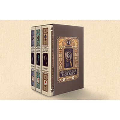 BOXSET SHERLOCK HOLMES TRỌN BỘ 3 TẬP - TÁI BẢN 2023