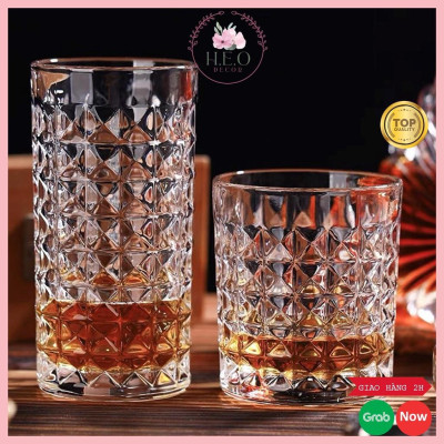 Cốc thủy tinh cao cấp Heodecor, ly thủy tinh rượu ngoại cao cấp