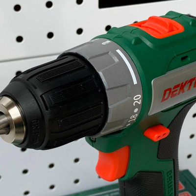 MÁY KHOAN VÍT DÙNG PIN 21V 50Nm SỬ DỤNG CHÂN PIN PHỔ THÔNG DEKTON M21-D1050BL - HÀNG CHÍNH HÃNG