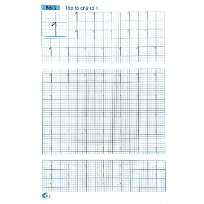 Sách - Tập Tô Chữ - Dành cho bé chuẩn bị vào lớp 1 - Bộ 6 Cuốn