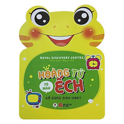 Sách - Tô Màu Hoàng Tử Ếch - Đồ Dùng Sinh Hoạt - Huy Hoàng Bookstore