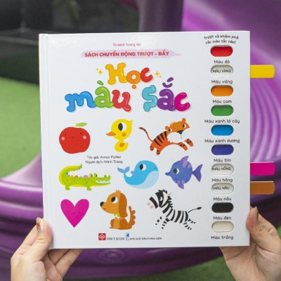 Sách Chuyển Động Trượt - Đẩy - Cho Trẻ 0 - 6 Tuổi - Combo 2 Cuốn - Đinh Tị Books