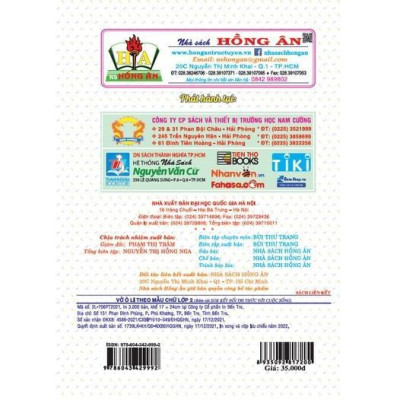 Sách - Vở Ô Li Theo Mẫu Chữ Lớp 2 - Bám Sát SGK Kết Nối Tri Thức Với Cuộc Sống - Hồng Ân