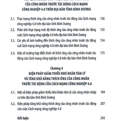 Một Số Vấn Đề Lý Luận Và Thực Tiễn Tâm Lý Công Nhân Trong Bối Cảnh Cuộc Cách Mạng Công Nghiệp 4.0 (Sách chuyên khảo) - Đồng Văn Toàn, Nguyễn Văn Thăng (Đồng chủ biên)