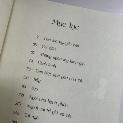 CON THỎ NGUYỀN RỦA - Chung Bora - Hà Linh dịch - Nhã Nam