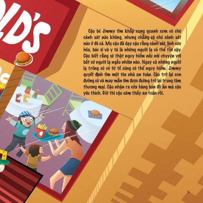 Kỹ Năng Xử Lý Tình Huống Cho Bé - Lạc Đường, Không Hoảng Loạn!