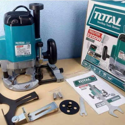 MÁY PHAY GỖ 2200W 60MM TOTAL TR111226 - HÀNG CHÍNH HÃNG