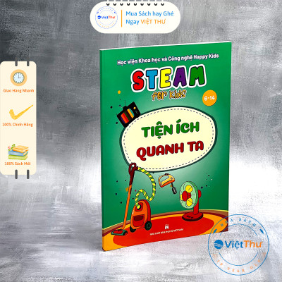 Trọn Bộ 10 Quyển Học Viện Khoa Học Và Công Nghệ Happy Kids - Steam For Kids